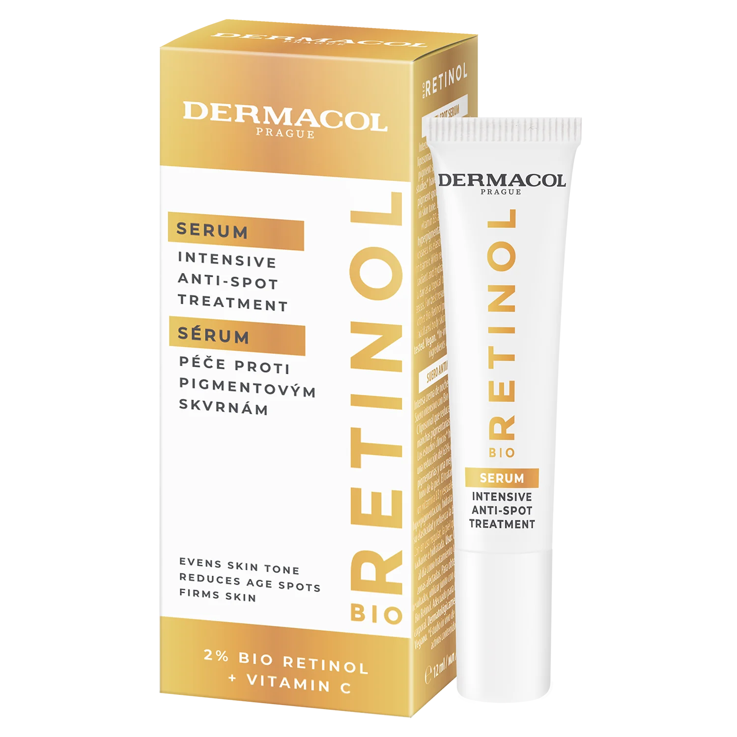 Dermacol Bio Retinol sérum na pigmentové škvrny