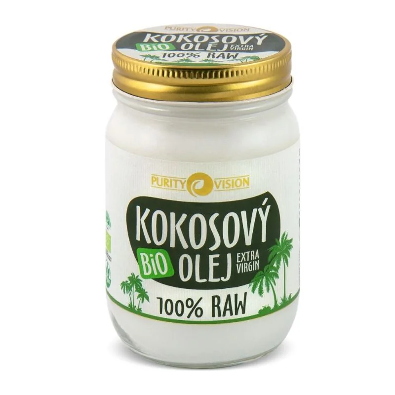 Purity Vision Raw Bio Kokosovy Olej 370ml