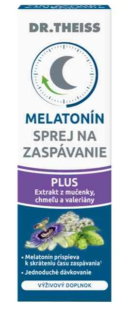 Dr. Theiss Melatonín sprej na zaspávanie PLUS 1×20 ml, sprej s obsahom melatonínu