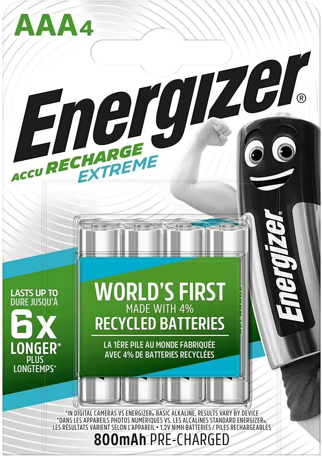 Energizer Extreme AAA 800mAh 4ks 440410745089