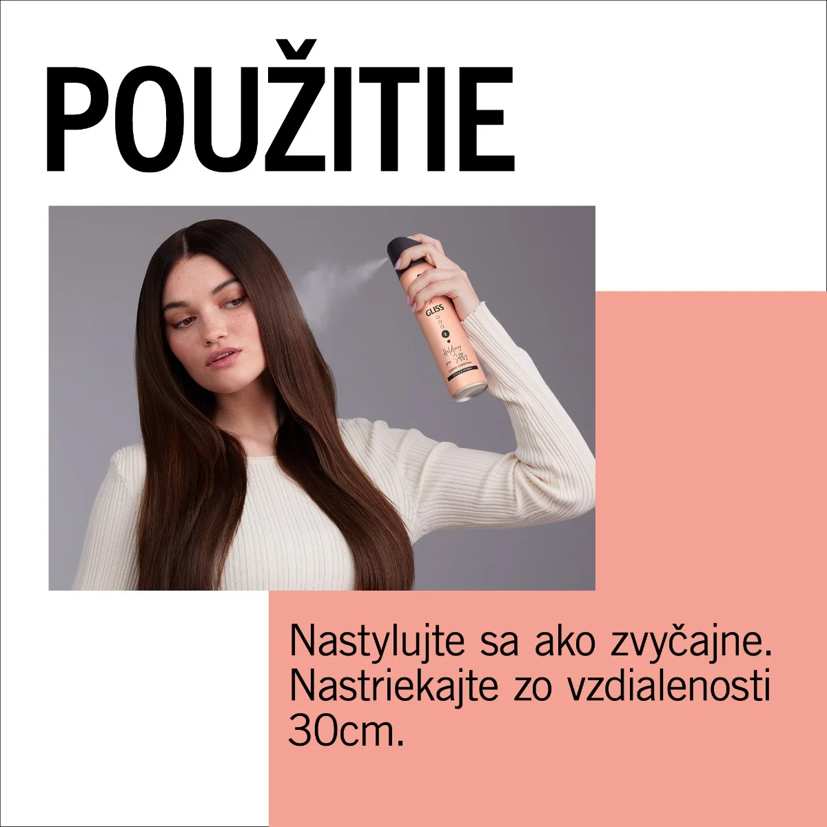 Schwarzkopf Taft x Gliss ošetrujúci lak na vlasy 1×250 ml, lak na vlasy