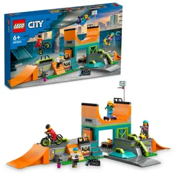 LEGO® City 60364 Pouličný skatepark 1×1 ks, lego stavebnica