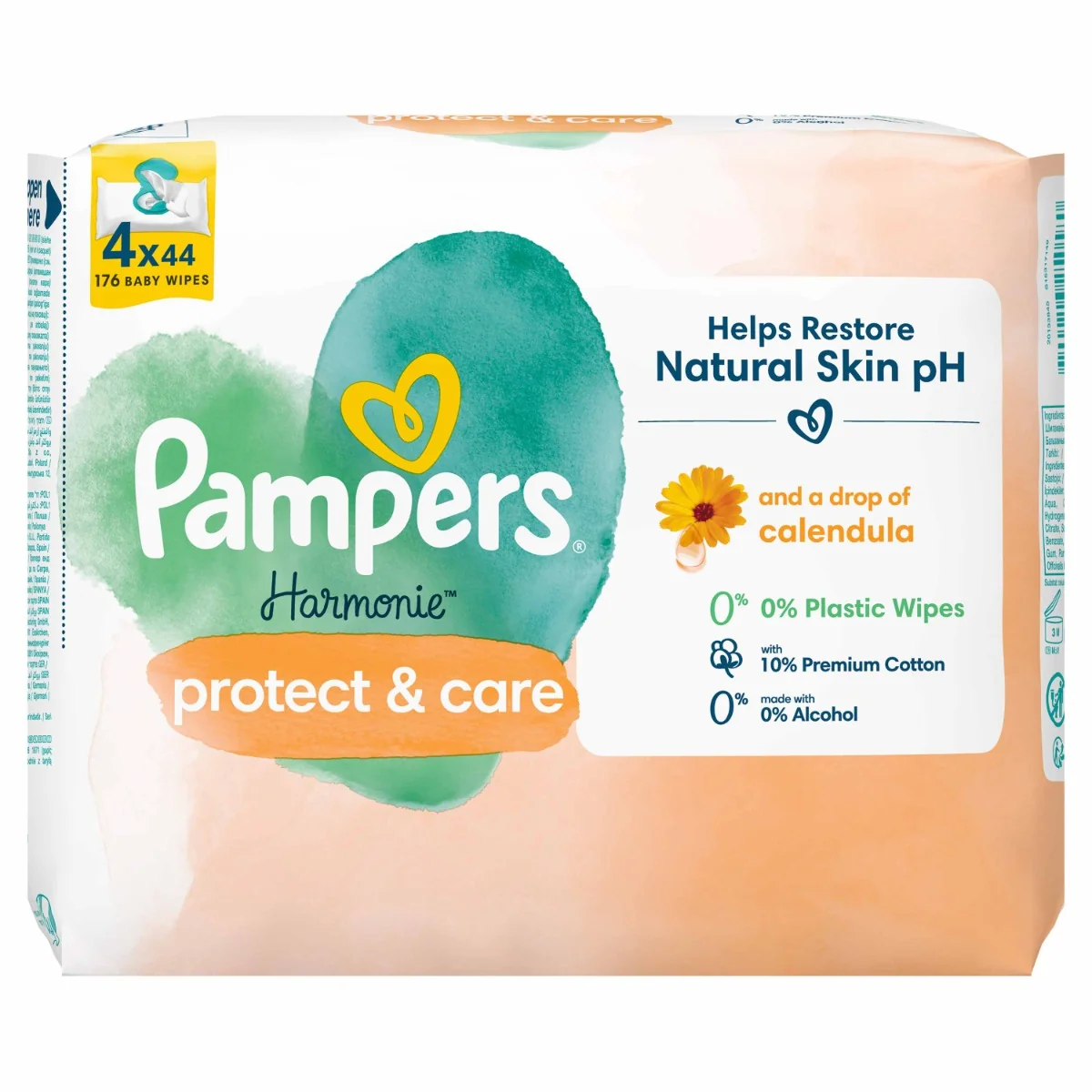 PAMPERS HARMONIE PROTECT&CARE VLH.OBRUSKY 176KS