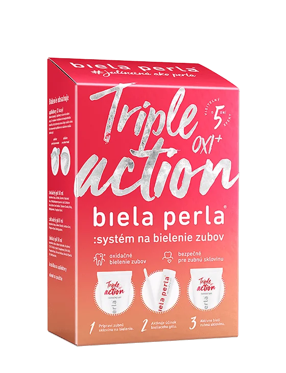 Biela Perla Systém triple action oxi+