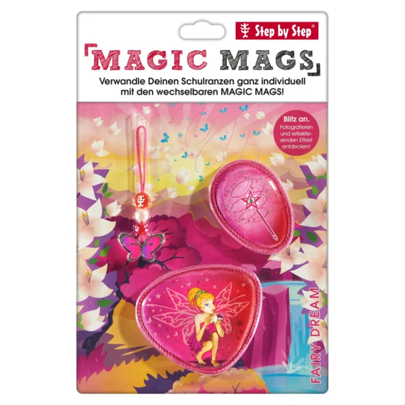 HAMA - Doplnkový set obrázkov MAGIC MAGS Víla Finnja k aktovkám GRADE, SPACE, CLOUD, 2v1 a KID 