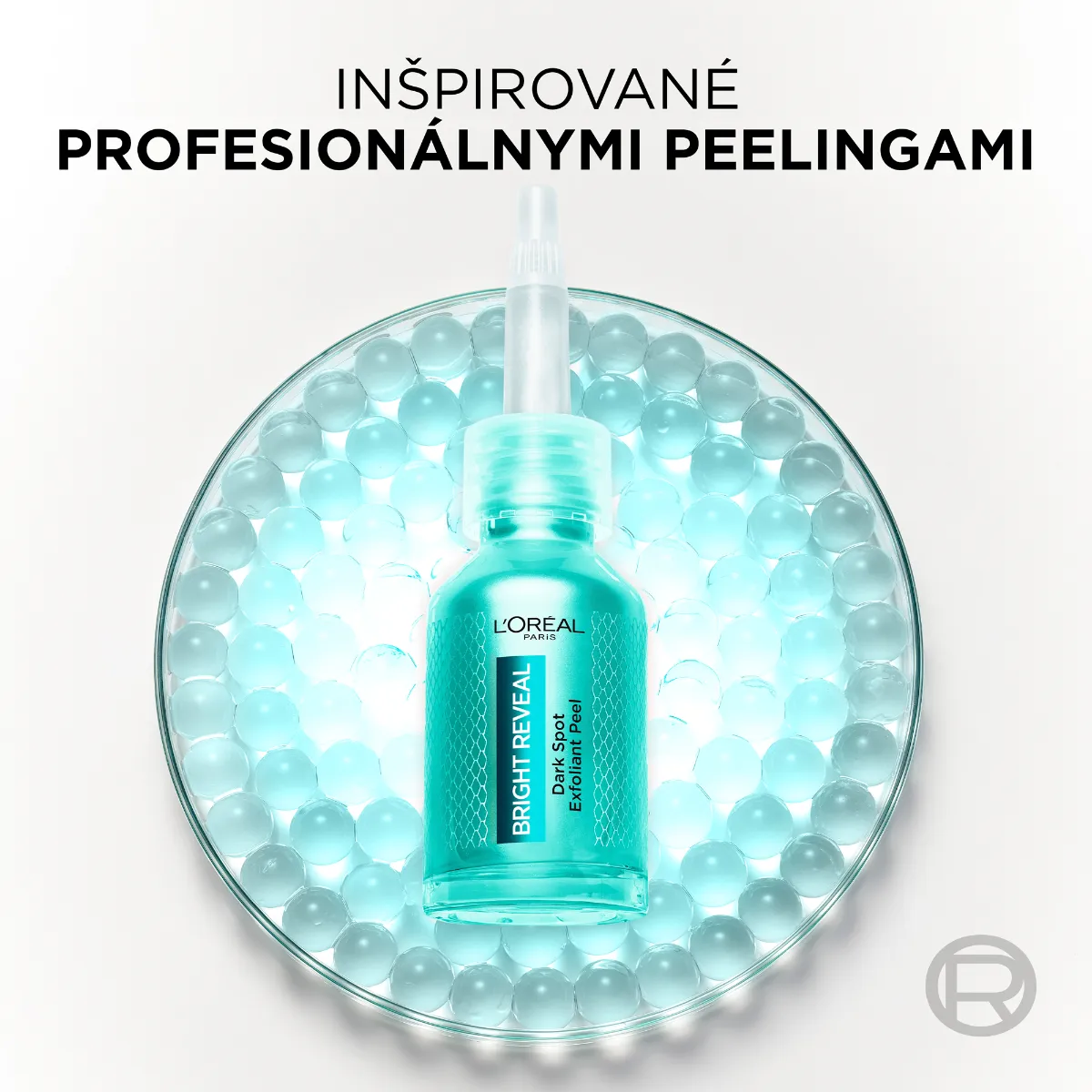 L'Oréal Paris Bright Reveal exfoliačný peeling proti tmavým škvrnám 1×25 ml, exfoliačný peeling