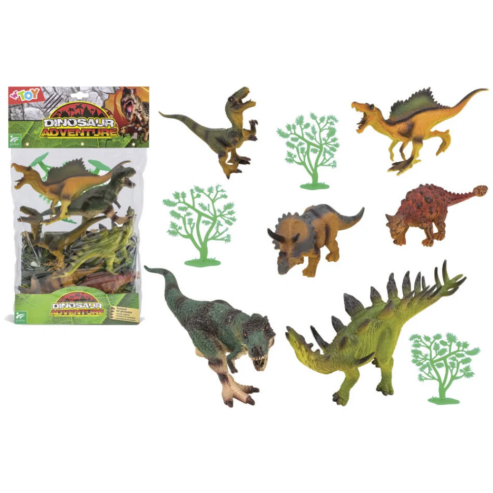 Zvieratá dinosaury 6ks-MOVEO