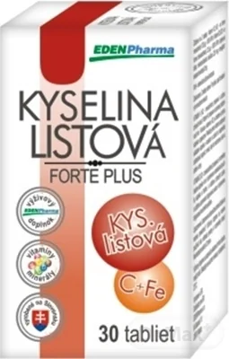 EDENPharma KYSELINA LISTOVÁ forte plus