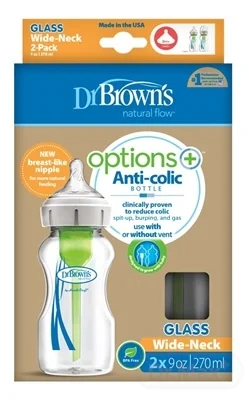 Dr.BROWN´S DOJČENSKÁ FĽAŠA OPTIONS+ 270 ml DUOPACK