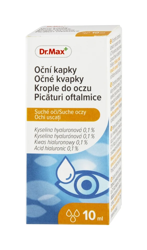 Dr. Max Očné kvapky Suché oči 1×10 ml, očné kvapky