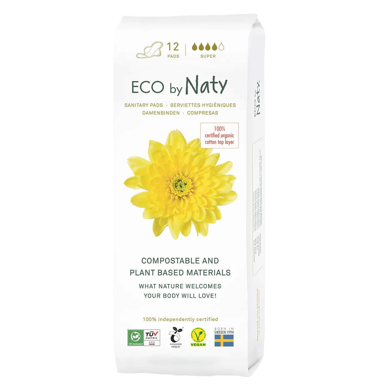 Eco by Naty Dámske vložky super