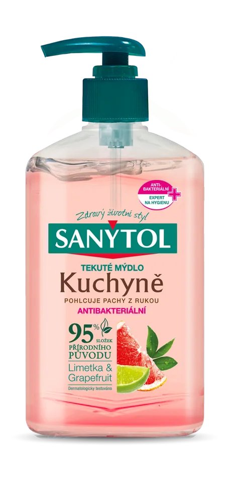 Sanytol antibakteriálne mydlo do kuchyne