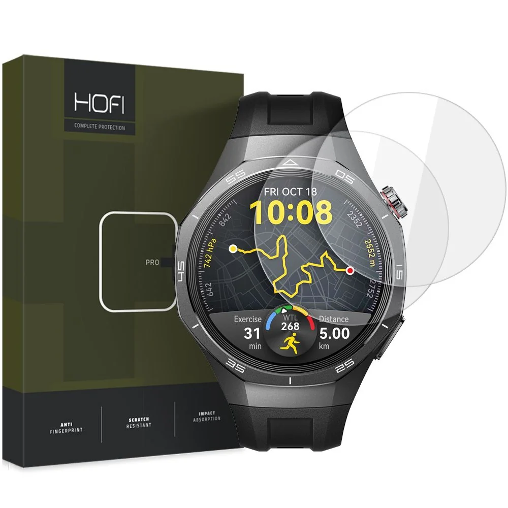 HOFI Glass Pro Watch 2x ochranné sklo na Huawei Watch GT 5 Pro (46 mm) 