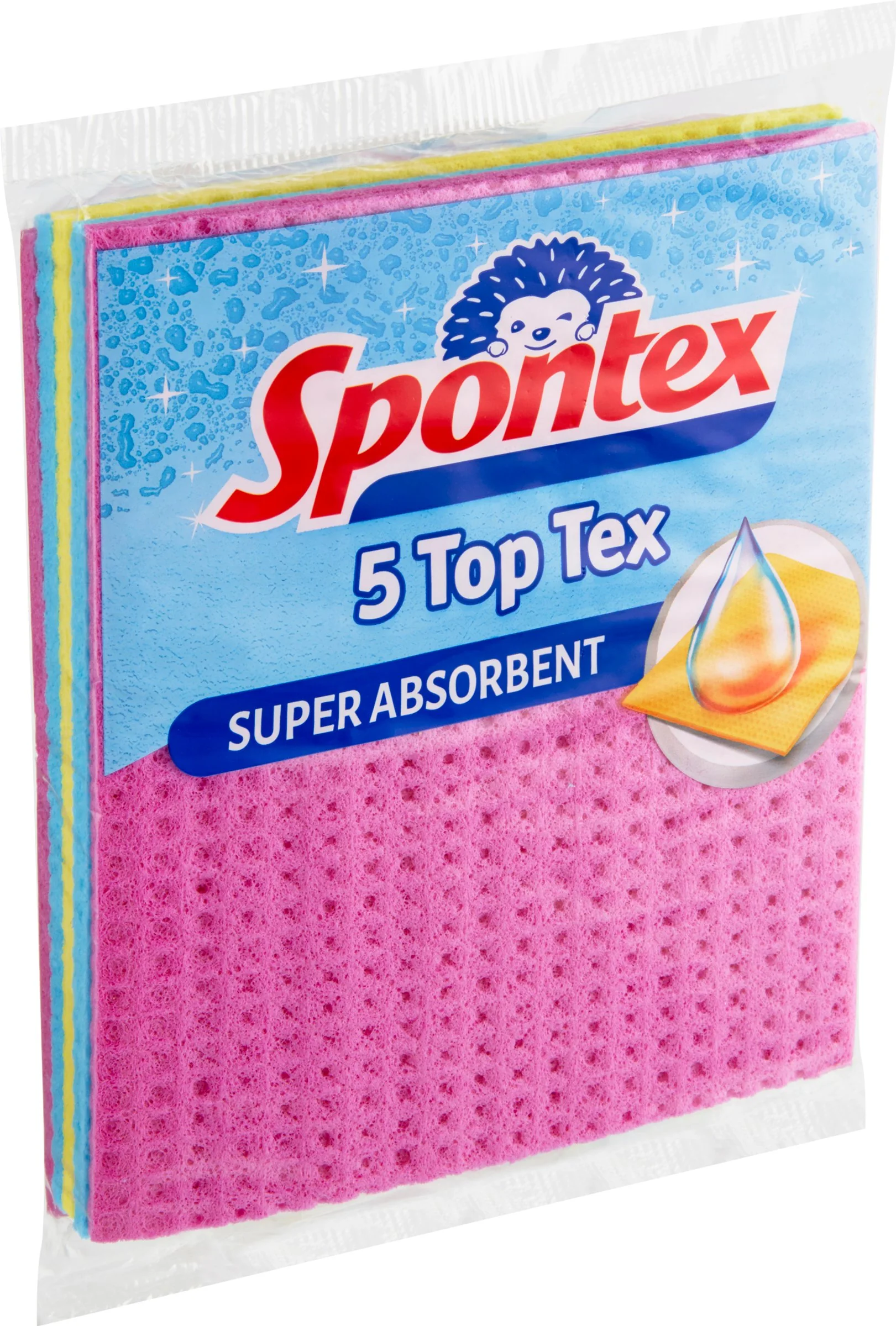 Spontex Top Tex hubková utierka 5ks 1×5 ks