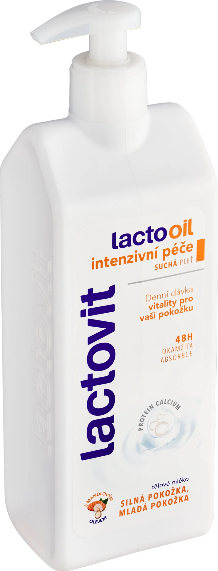 Lactovit Lactooil telové mlieko 1×400 ml, telové mlieko