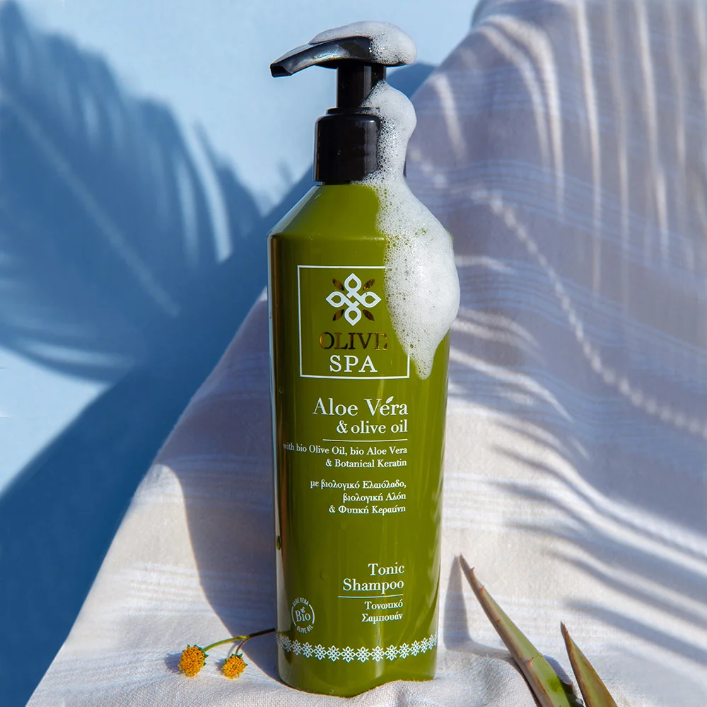 OLIVE SPA Aloe Vera & Olive Oil Posilňujúci šampón 250 ml