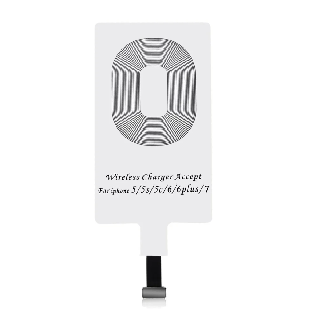 Choetech Wireless Charger Lightning adaptér pre bezdrôtové nabíjanie, biely