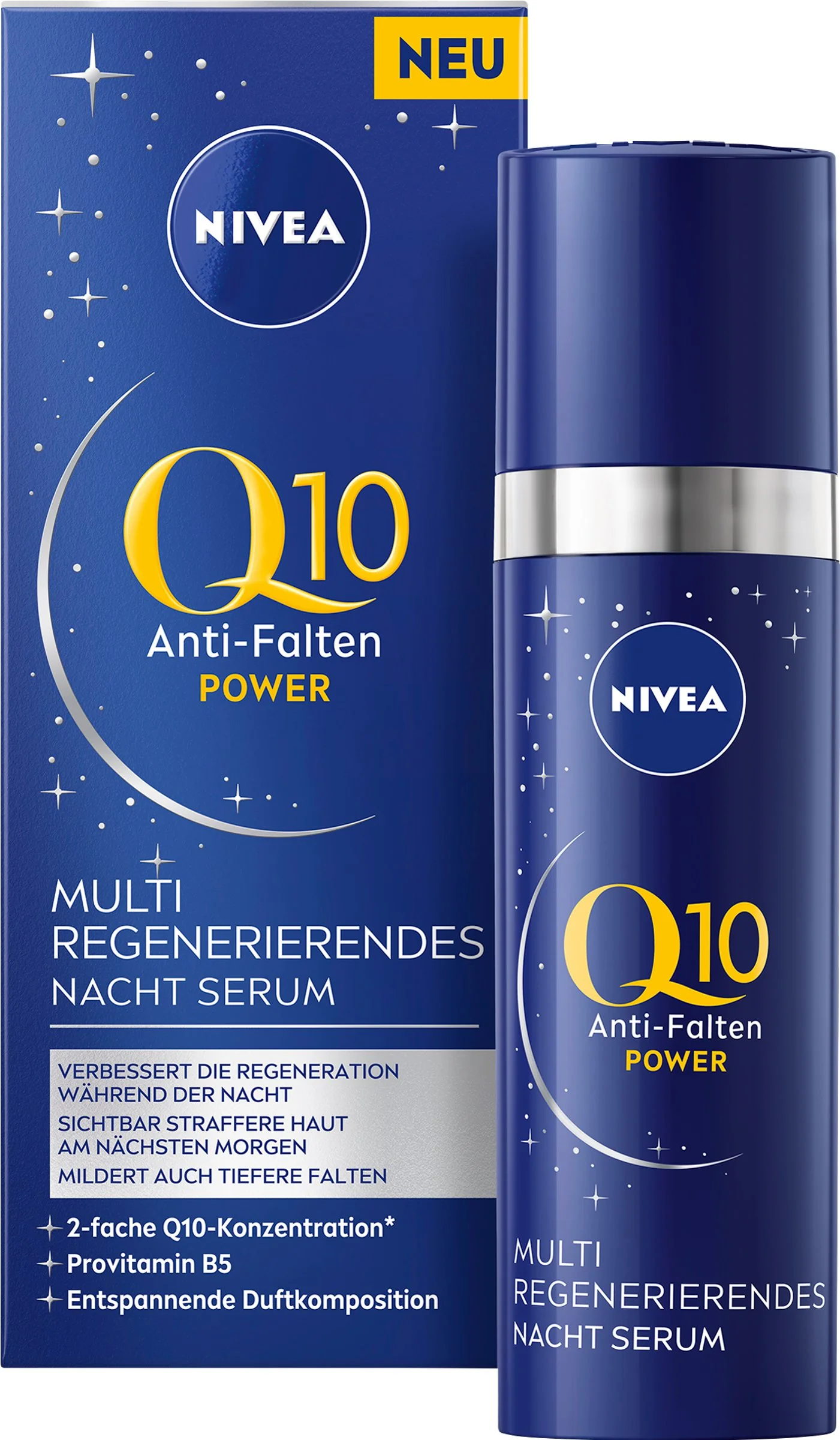 Nivea Nočné sérum proti vráskam Q10 30ml 1×30 ml, sérum proti vráskam