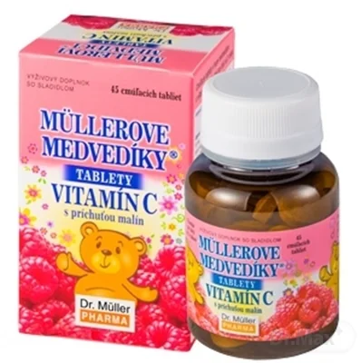 MÜLLEROVE medvedíky - vitamín C