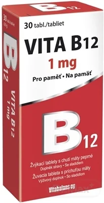 Vitabalans VITA B12 1 mg