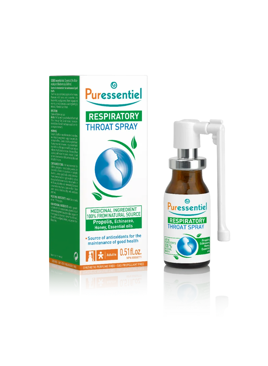 PURESSENTIEL Sprej proti bolesti v hrdle 15 ml