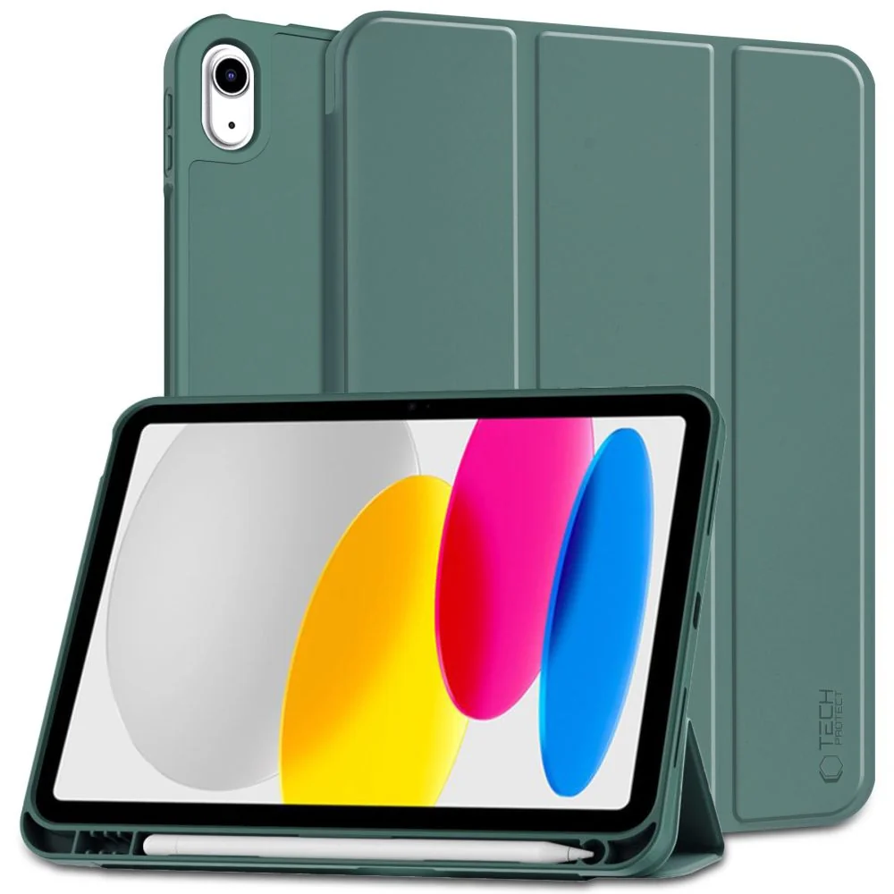 Tech-Protect SC Pen puzdro na iPad 10.9'' 10gen 2022 zelené