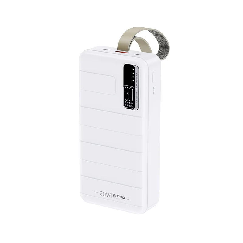 Remax RPP-506 Power Bank 30000mAh USB / USB-C 22.5W, biela