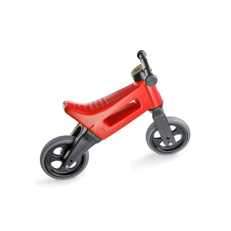 Teddies Odrážadlo FUNNY WHEELS Rider Šport červené 2v1, výška sedla 28 / 30cm nosnosť 25kg 18m + v sáčku 