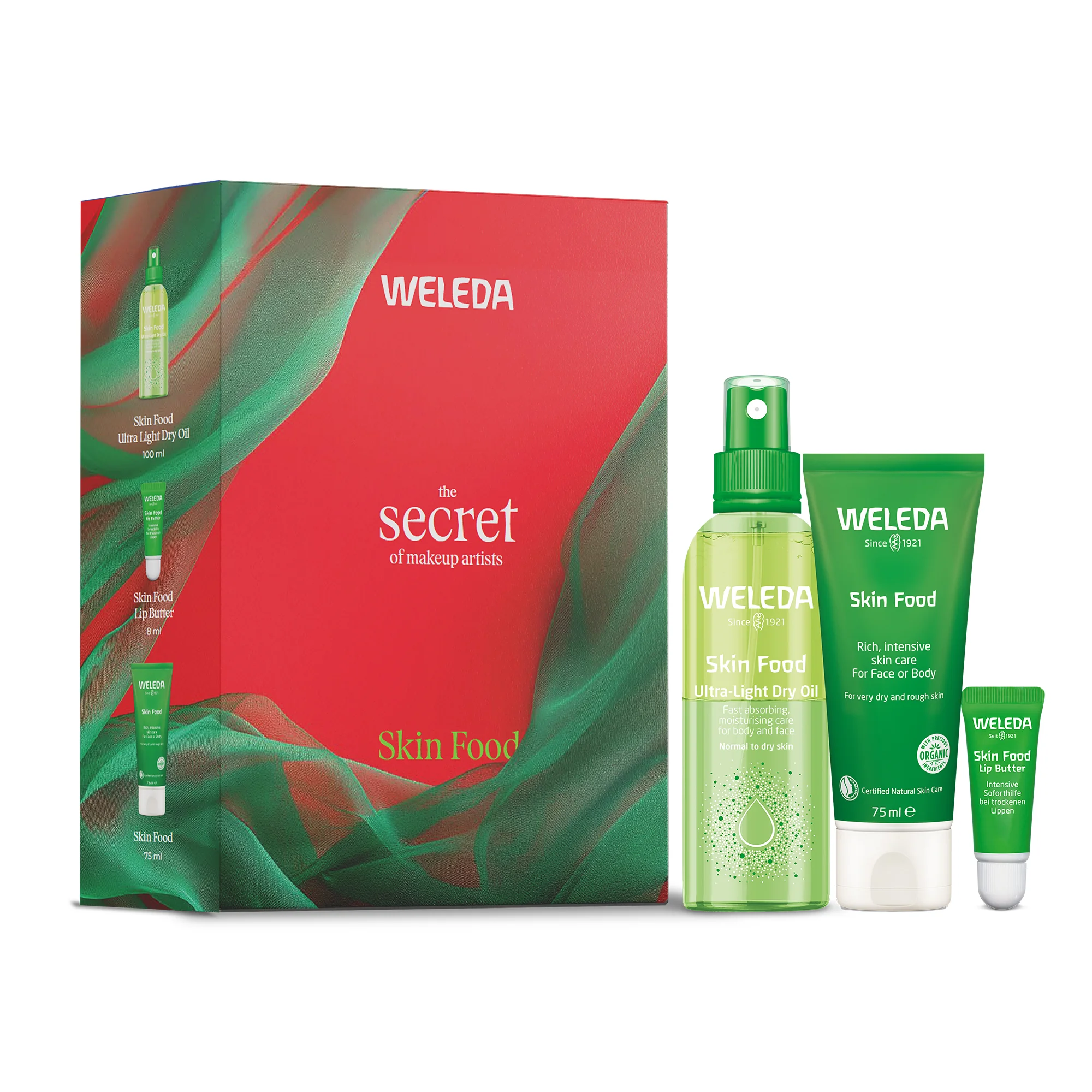 WELEDA Skin Food secret make-up set