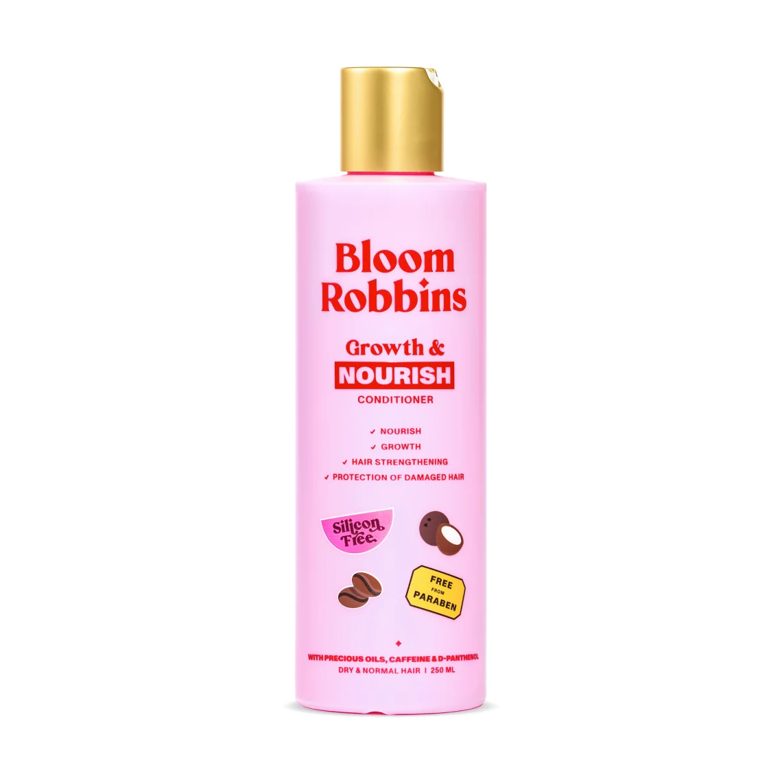 BLOOM ROBBINS kondicionér na výživu a rast vlasov s bambuckym maslom 1×250 ml, kondicionér