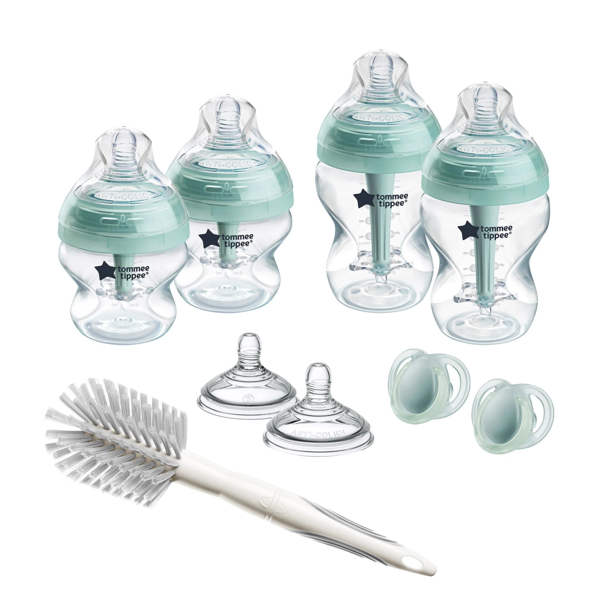 Tommee Tippee ADVANCED ANTI-COLIC Novorodenecký Starter Kit Samosterilizačných fľaštičiek 0m+