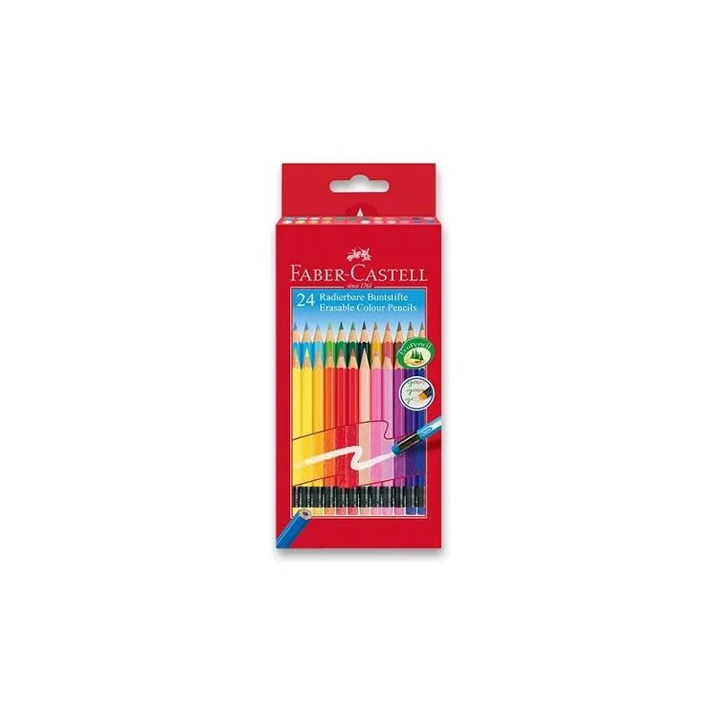 FABER CASTELL - Pastelky šesťhranné 24 ks