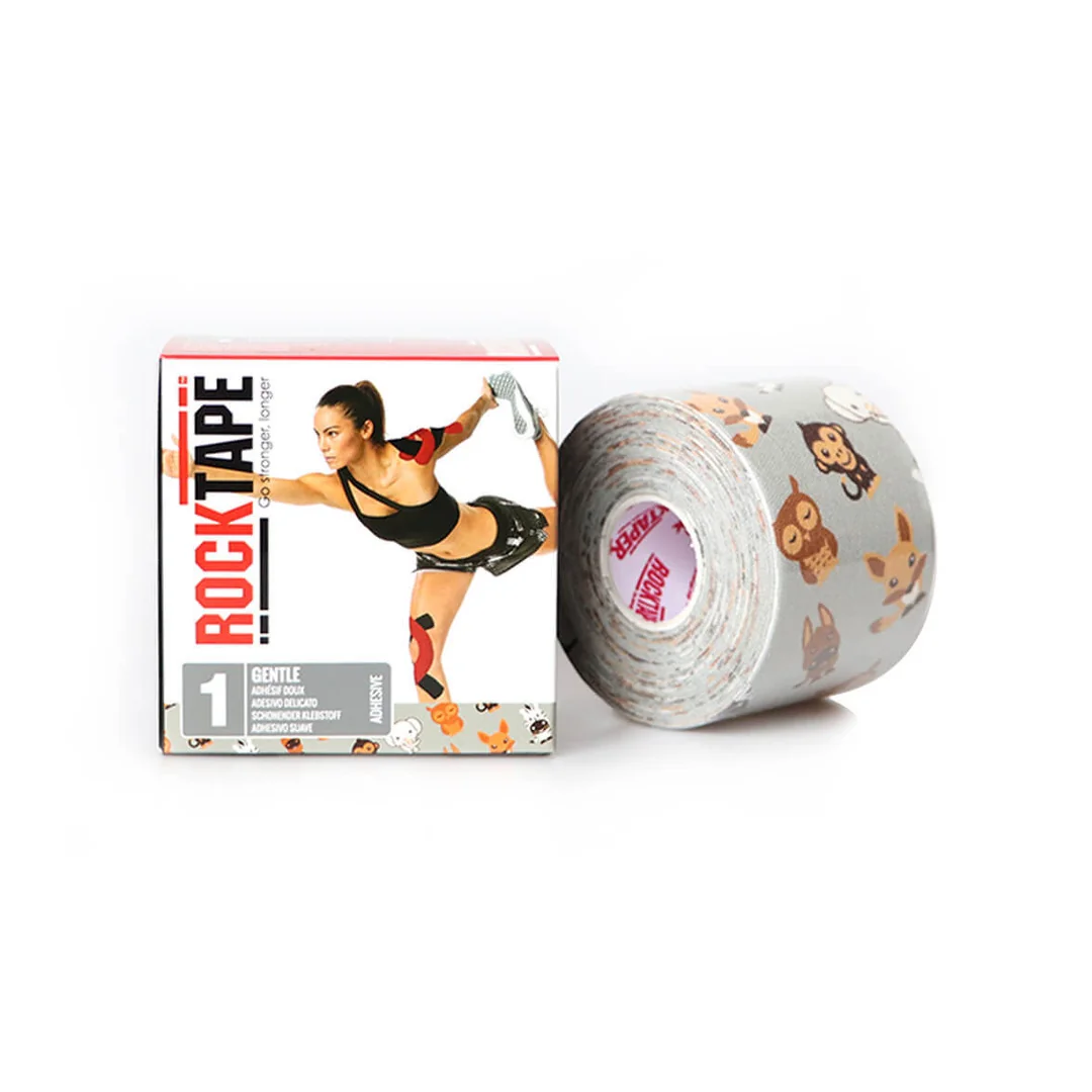 RockTape pre citlivú pokožku 5cm x 5m biela