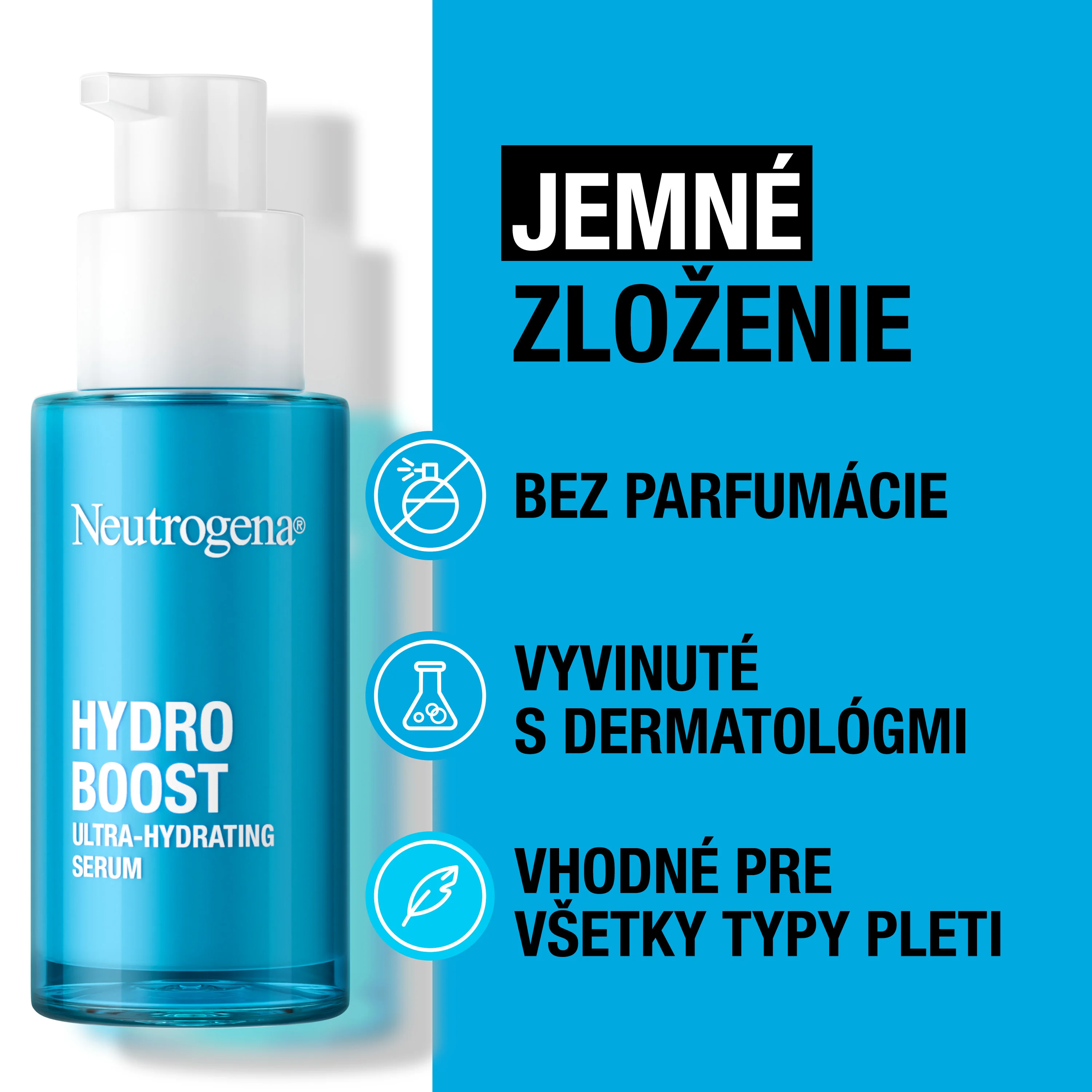 NEUTROGENA® Hydro Boost ultrahydratačné sérum 1×30 ml, hydratačné sérum