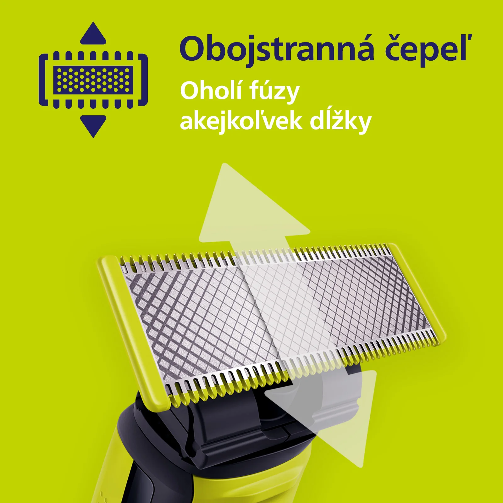 Philips OneBlade QP250/50 Výmenné čepele 1×5 ks, výmenné čepele