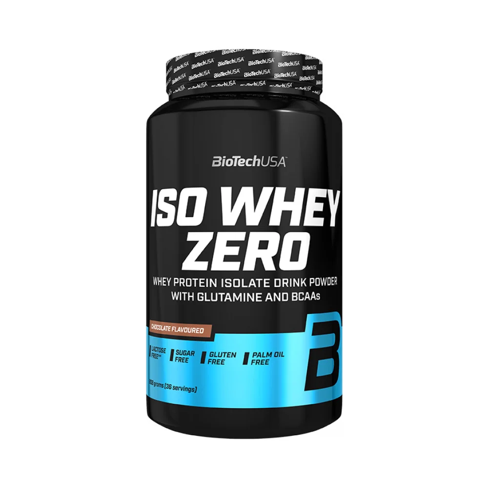 BioTech USA Iso Whey Zero 908 g čokoláda-toffee (karamel)