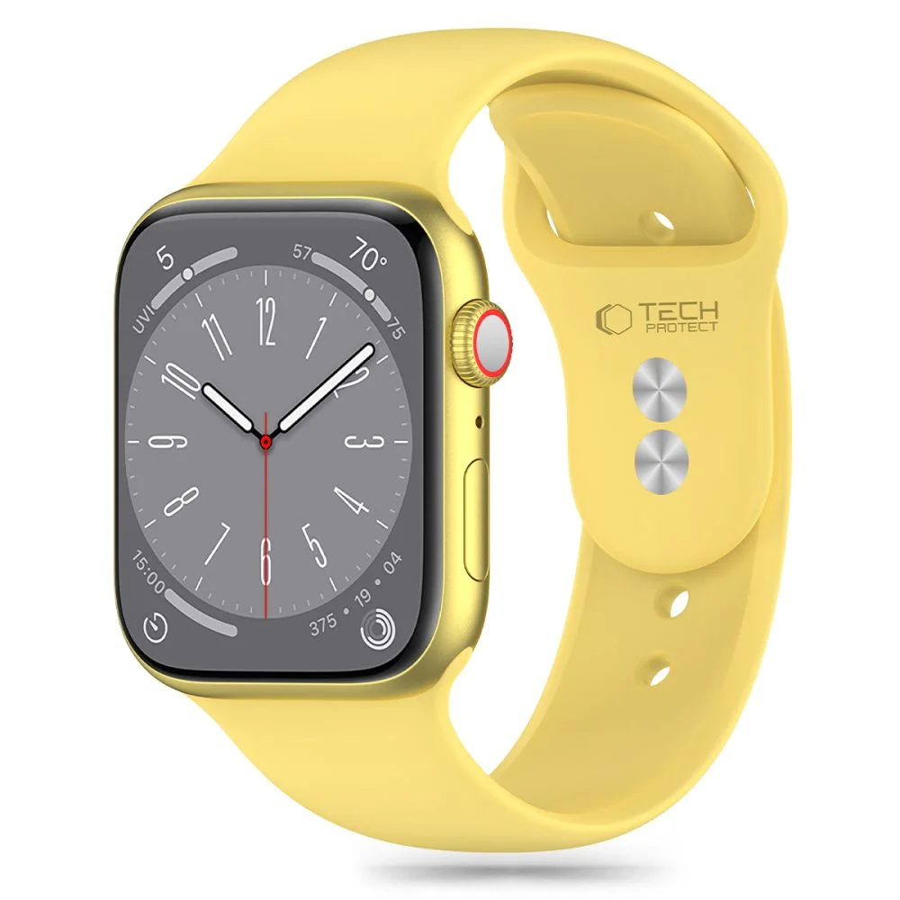 Tech-Protect Silicone remienok na Apple Watch 38/40/41mm, canary yellow