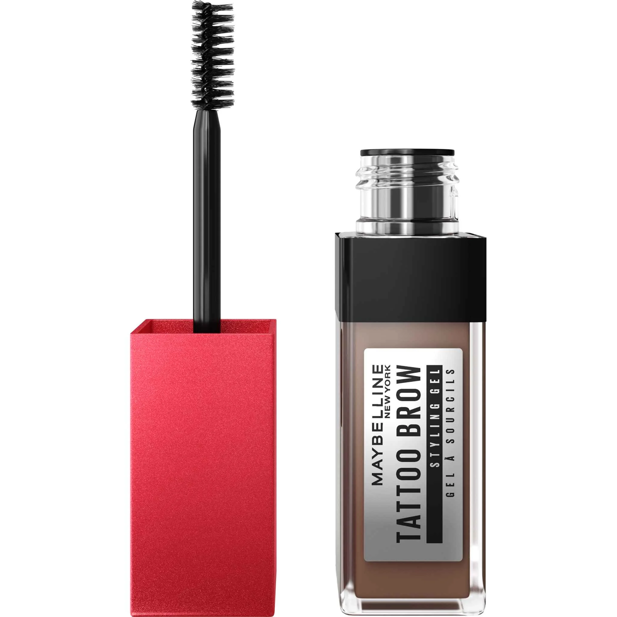 Maybelline New York Tattoo Brow 36H Styling Gel 255 Soft Brown dlhotrvajúci gél na obočie, 6 ml