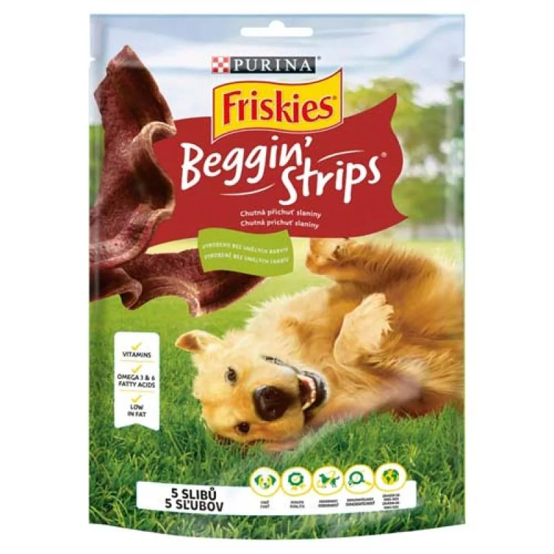 FRISKIES Beggin Strips Slanina 120g