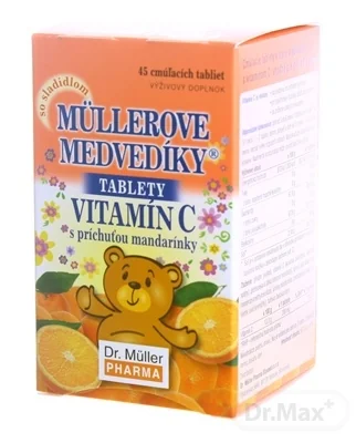 MÜLLEROVE medvedíky - vitamín C