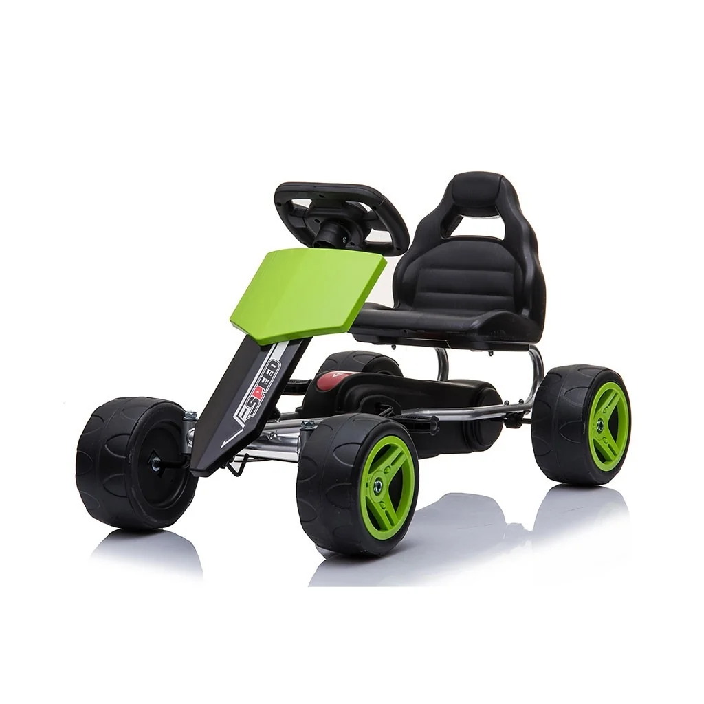 Detská šliapacia motokára Go-kart Baby Mix Speedy zelená , 20C55299