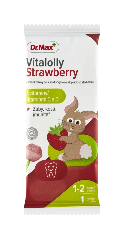 Dr. Max VITALOLLY STRAWBERRY 1×1 ks