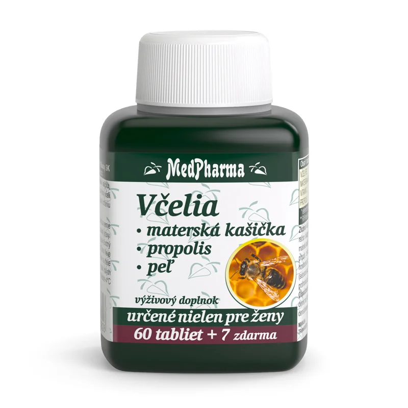 MedPharma VČELIA MAT. KAŠIČKA + PROPOLIS + PEĽ