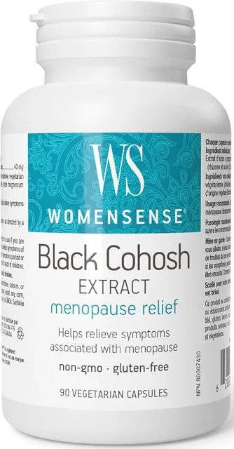 WEBBER NATURALS Black Cohosh 40 mg Preferred Nutrition 90 vegetariánskych kapsúl