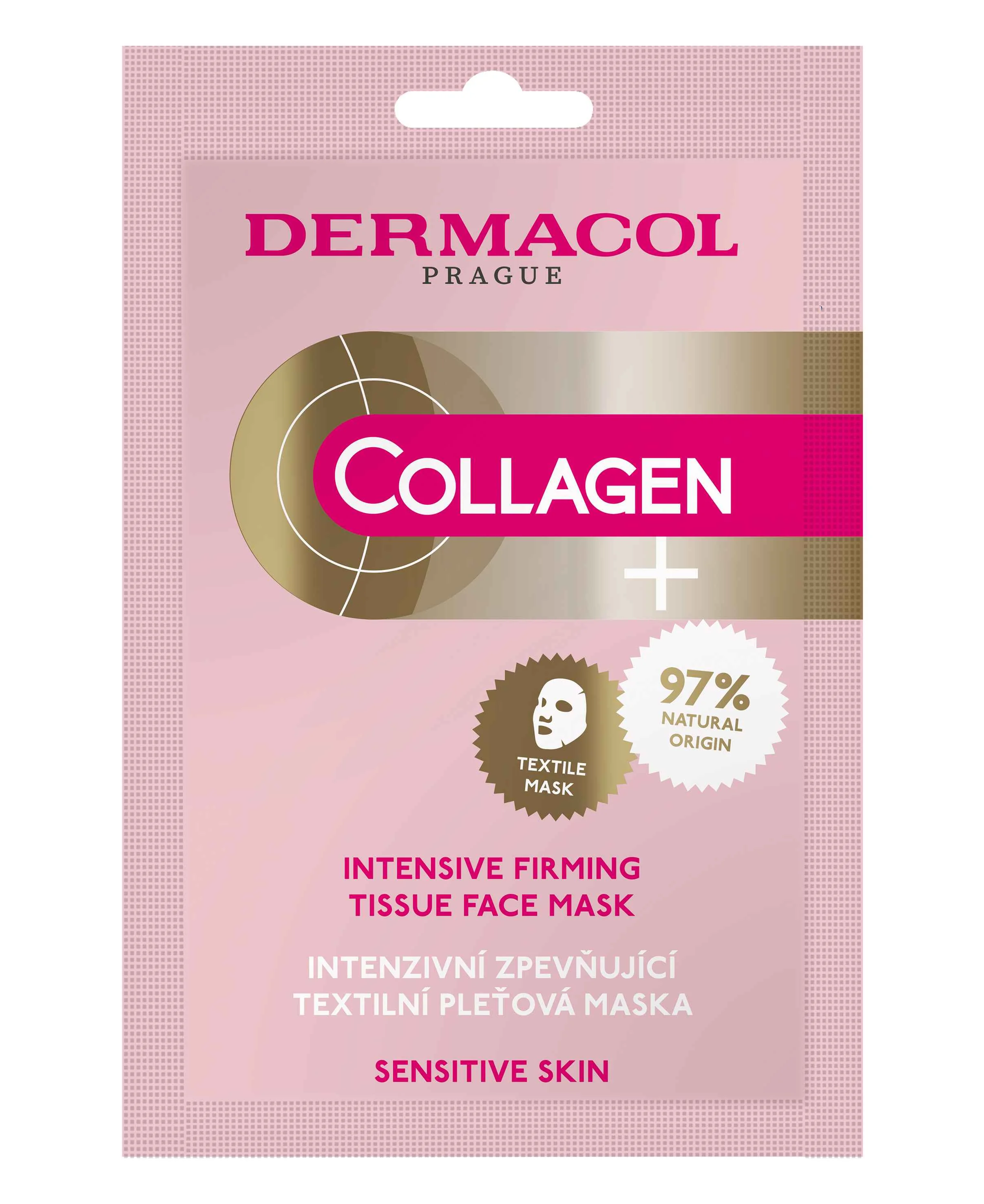 Dermacol Collagen+ textilná pleťová maska