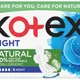 KOTEX vložky Natural Night single 6 ks