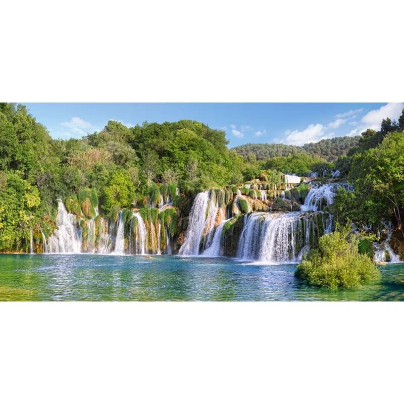 Puzzle 4000 Dielikov Vodopády Krka - CASTORLAND Puzzle 4000 Dielikov - Vodopády Krka, Chorvátsko (139x68cm)