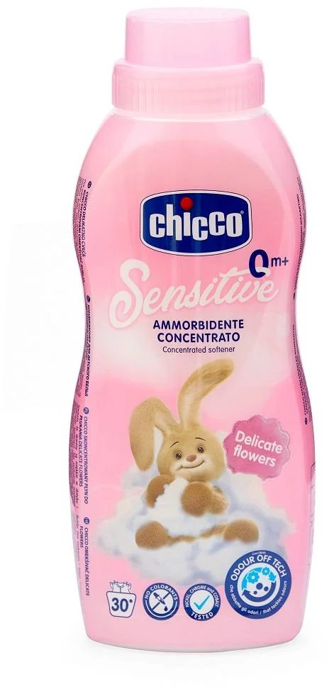 6x CHICCO Aviváž koncentrovaná Kvetinové objatie 750 ml (6x30 praní) 6×750 ml, aviváž