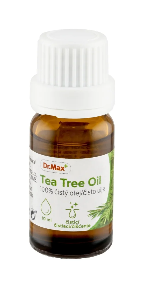 Dr. Max TEA TREE OIL 1×10 ml, olej na starostlivosť o vlasy a pleť