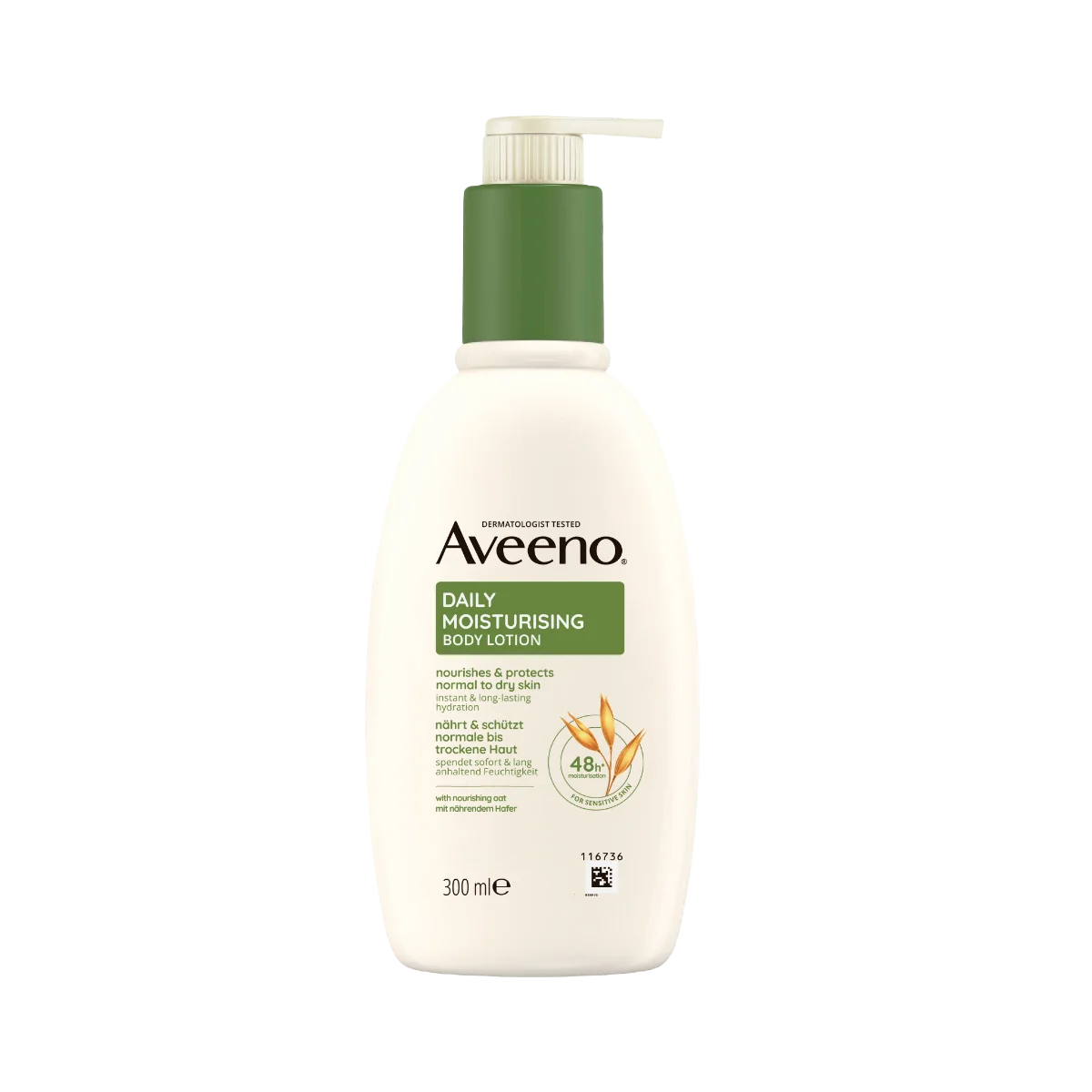 AVEENO® Daily Moisturising Telové mlieko, bez parfumácie